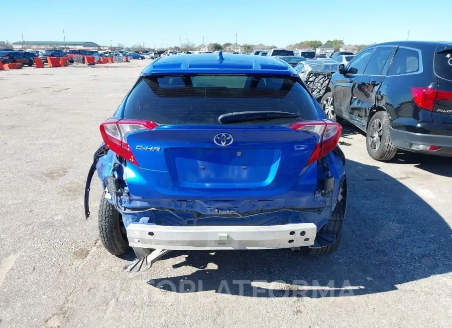 TOYOTA C-HR 2019 vin JTNKHMBX4K1016701 from auto auction Iaai