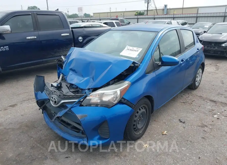 TOYOTA YARIS 2015 vin VNKKTUD36FA024647 from auto auction Iaai