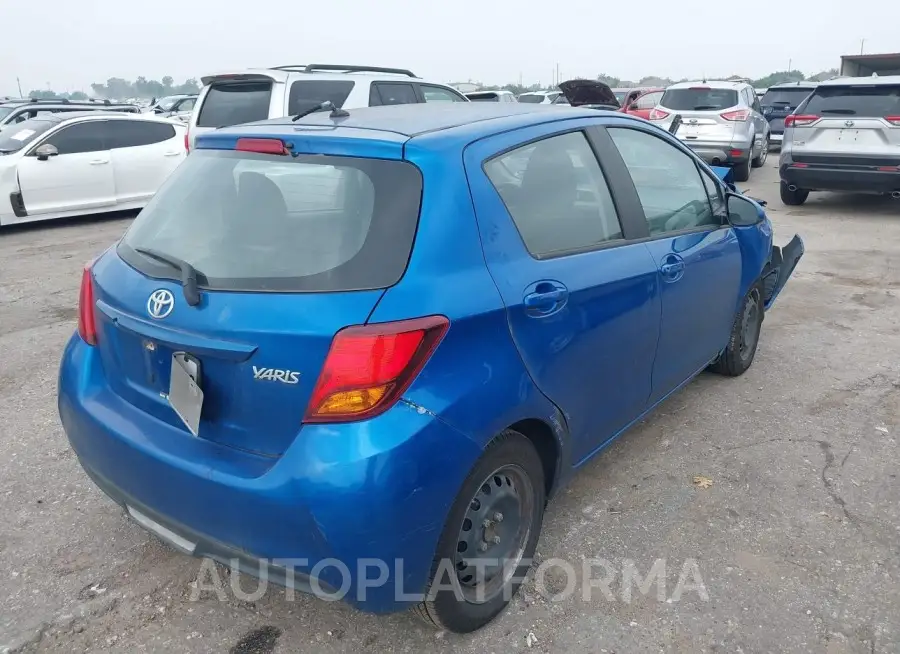 TOYOTA YARIS 2015 vin VNKKTUD36FA024647 from auto auction Iaai