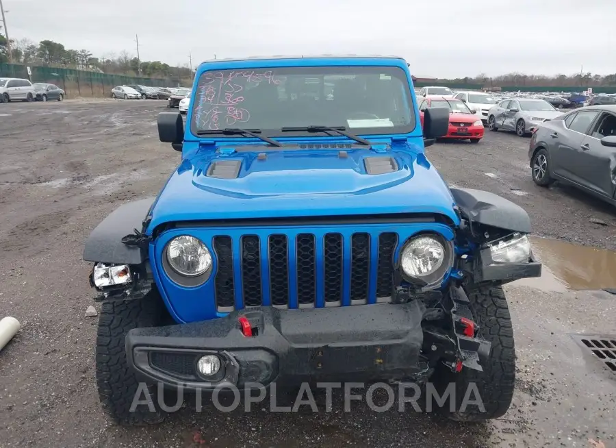 JEEP GLADIATOR 2022 vin 1C6JJTBG1NL172466 from auto auction Iaai