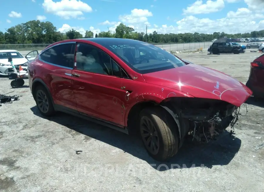 TESLA MODEL X 2017 vin 5YJXCBE25HF065600 from auto auction Iaai