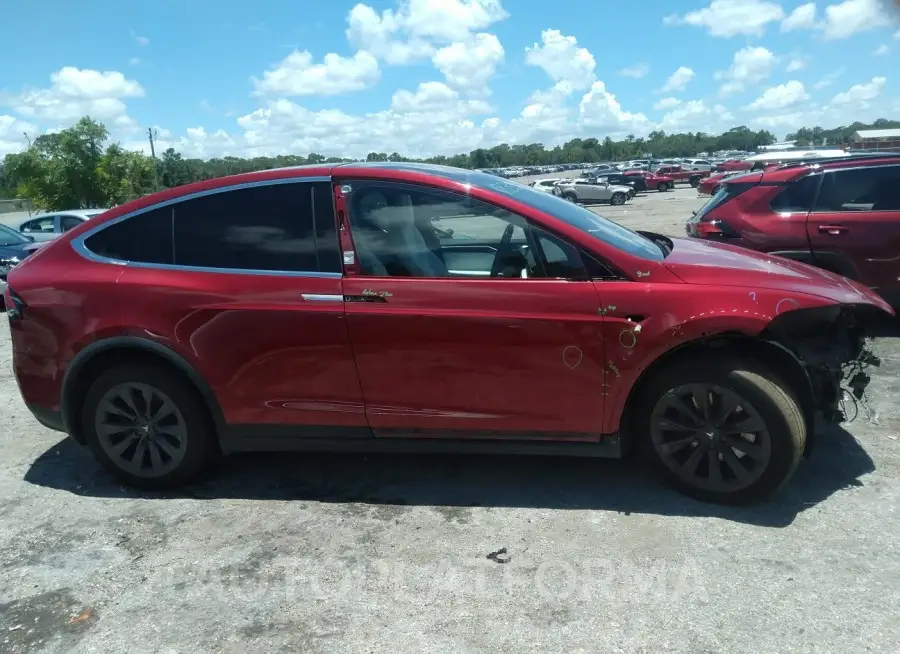 TESLA MODEL X 2017 vin 5YJXCBE25HF065600 from auto auction Iaai