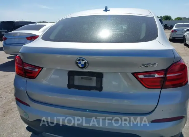 BMW X4 2016 vin 5UXXW5C54G0N92920 from auto auction Iaai