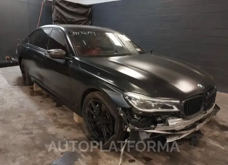 BMW 750I 2017 vin WBA7F0C33HGM22234 from auto auction Iaai