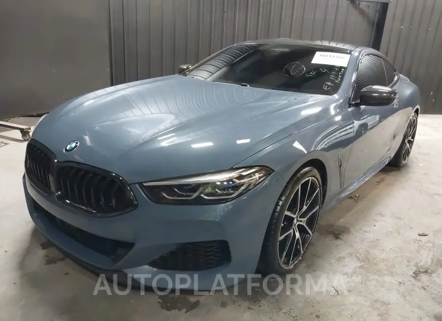 BMW M850I 2019 vin WBABC4C53KBJ35637 from auto auction Iaai