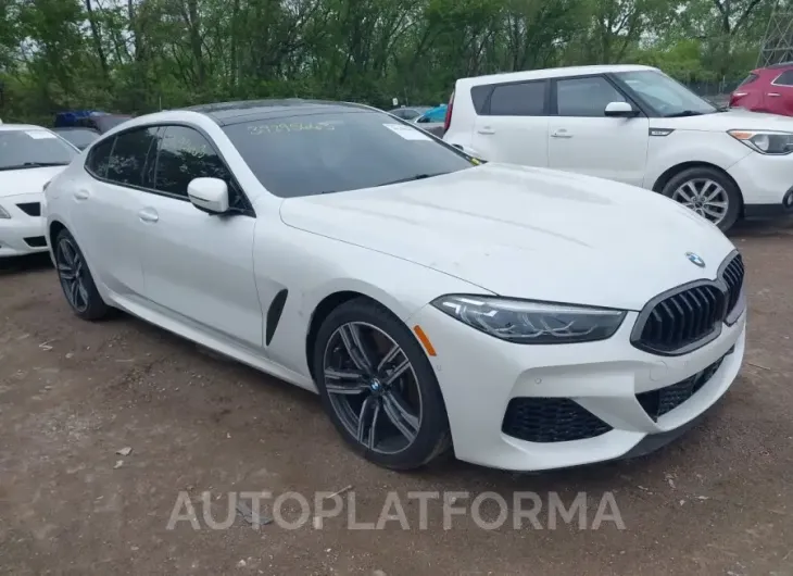 BMW M850I GTAN COUPE 2022 vin WBAGV8C06NCG91048 from auto auction Iaai