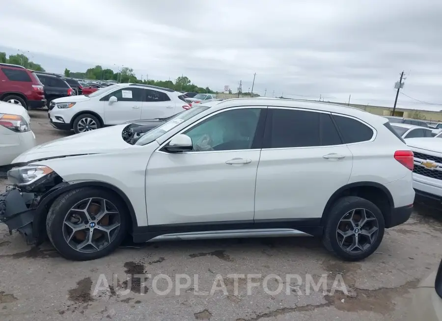 BMW X1 2019 vin WBXHU7C57K5L10789 from auto auction Iaai