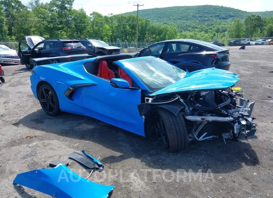 CHEVROLET CORVETTE STINGRAY 2024 vin 1G1YA2D44R5100507 from auto auction Iaai