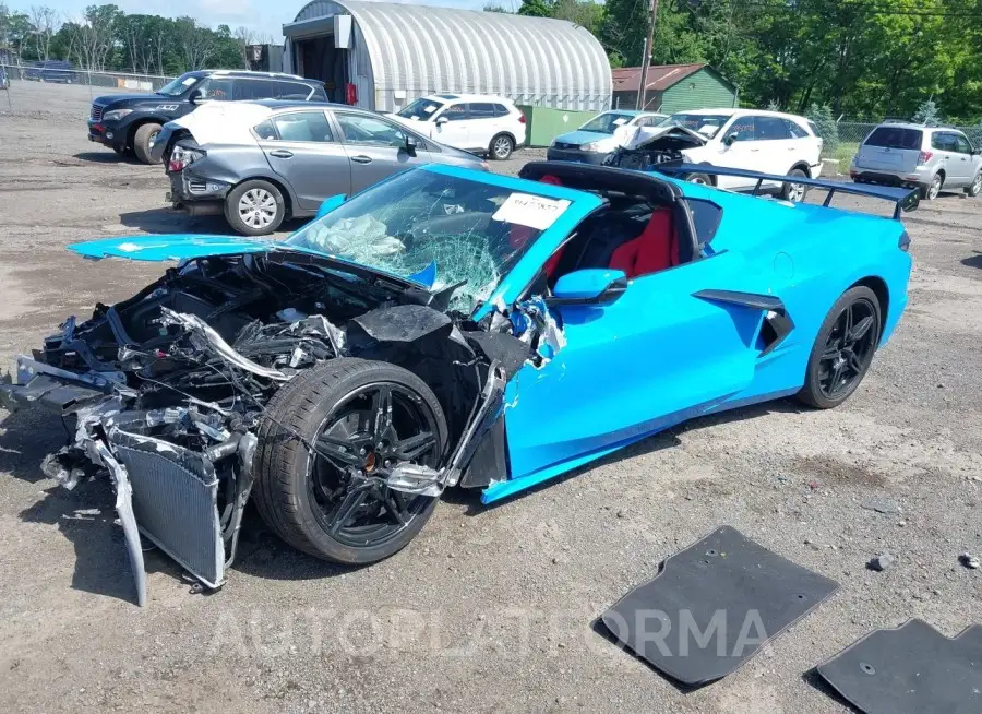 CHEVROLET CORVETTE STINGRAY 2024 vin 1G1YA2D44R5100507 from auto auction Iaai