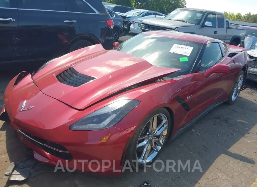 CHEVROLET CORVETTE 2015 vin 1G1YL2D73F5101079 from auto auction Iaai