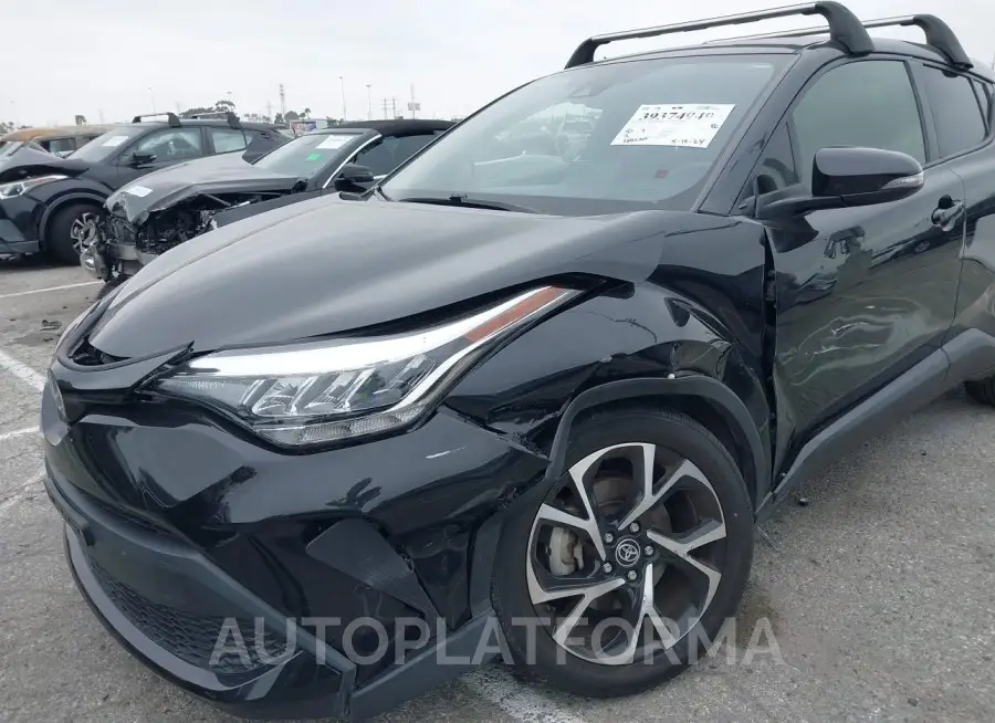 TOYOTA C-HR 2021 vin JTNKHMBX8M1115220 from auto auction Iaai