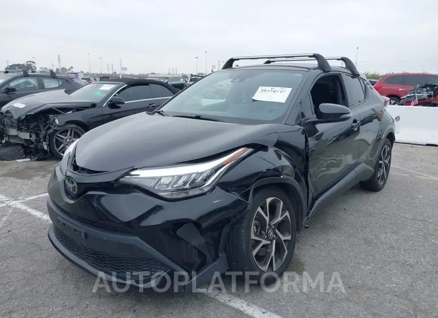 TOYOTA C-HR 2021 vin JTNKHMBX8M1115220 from auto auction Iaai