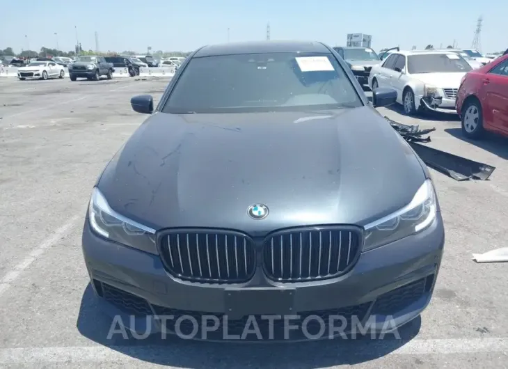 BMW 740I 2019 vin WBA7E2C54KB454369 from auto auction Iaai