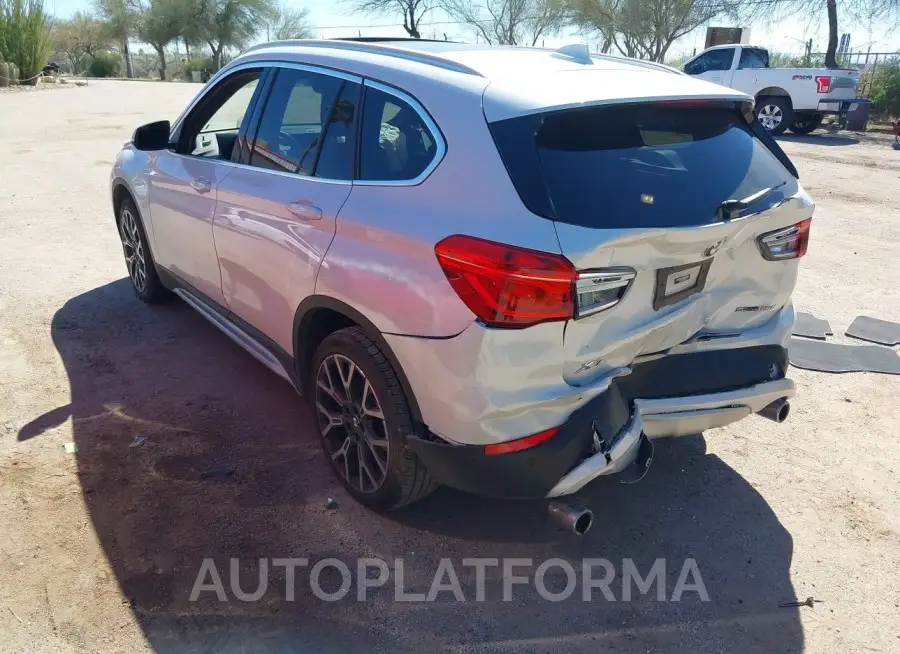 BMW X1 2021 vin WBXJG7C00M5U25847 from auto auction Iaai