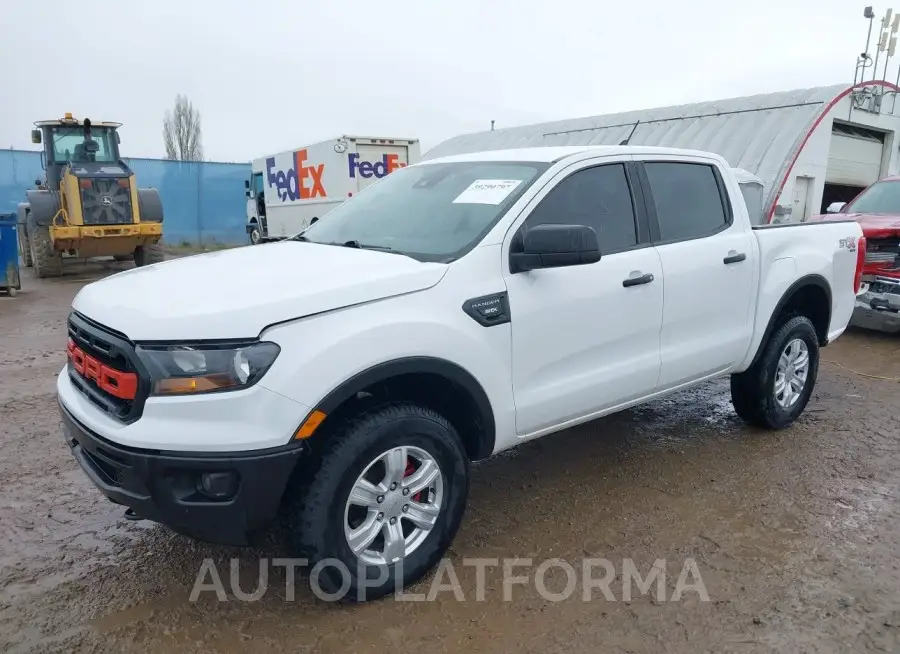 FORD RANGER 2019 vin 1FTER4FH4KLA28322 from auto auction Iaai