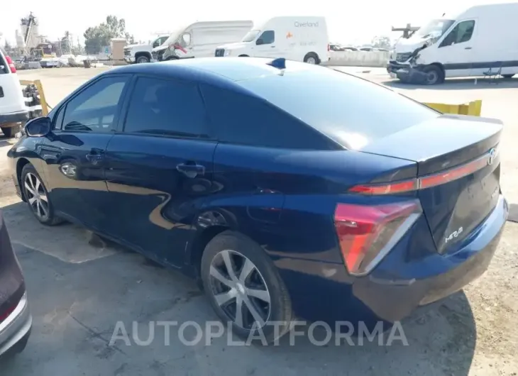 TOYOTA MIRAI 2016 vin JTDBVRBD6GA000751 from auto auction Iaai