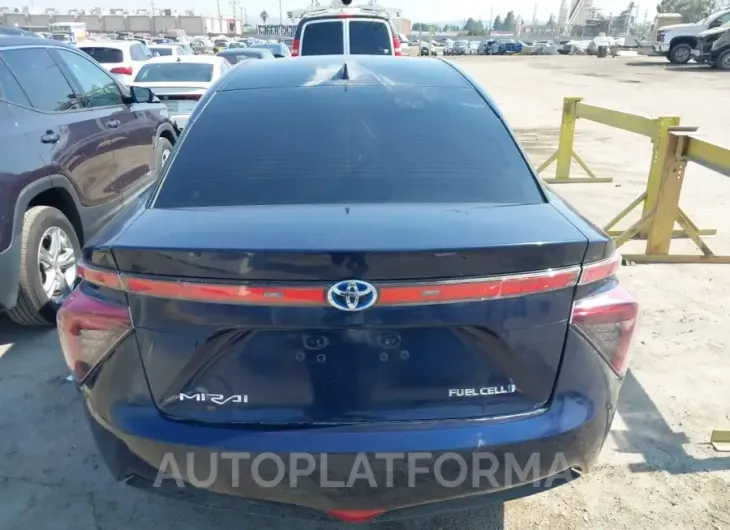 TOYOTA MIRAI 2016 vin JTDBVRBD6GA000751 from auto auction Iaai