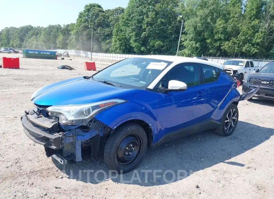 TOYOTA C-HR 2018 vin NMTKHMBX7JR021217 from auto auction Iaai