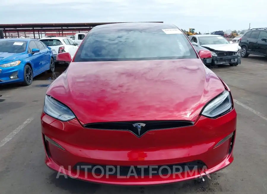 TESLA MODEL X 2023 vin 7SAXCDE57PF415655 from auto auction Iaai