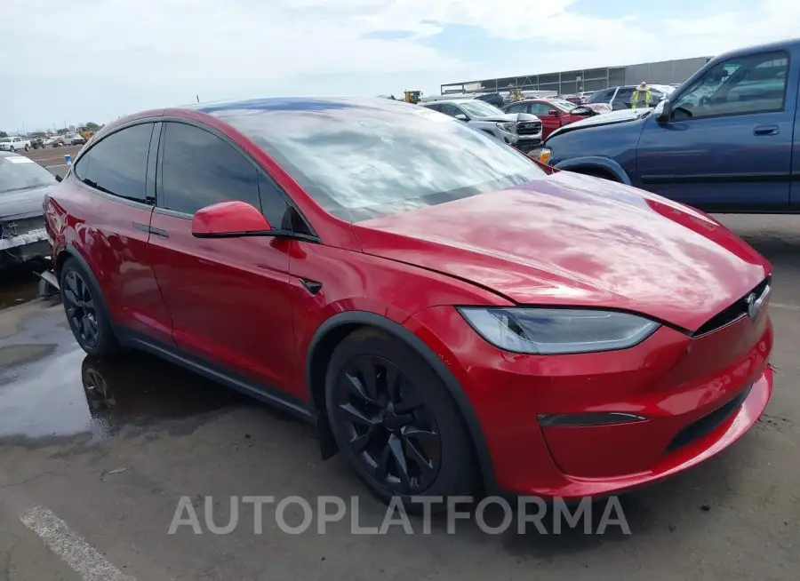 TESLA MODEL X 2023 vin 7SAXCDE57PF415655 from auto auction Iaai