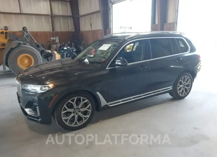 BMW X7 2020 vin 5UXCW2C0XL0E74675 from auto auction Iaai