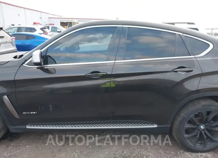 BMW X6 2015 vin 5UXKU2C58F0N77365 from auto auction Iaai