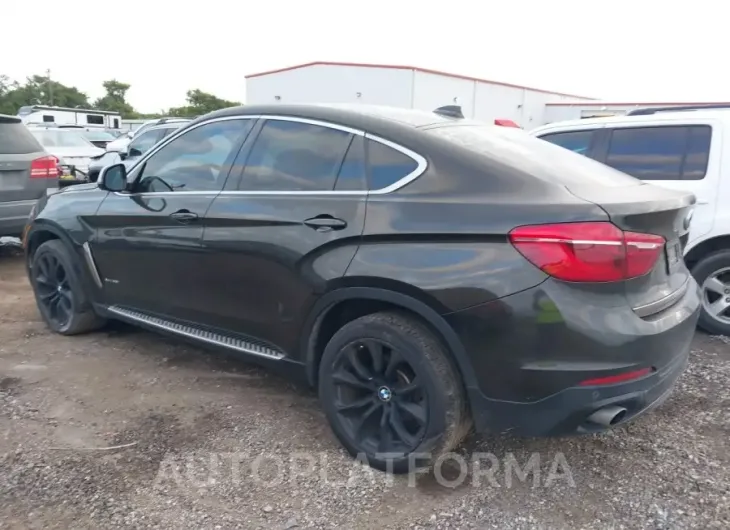 BMW X6 2015 vin 5UXKU2C58F0N77365 from auto auction Iaai