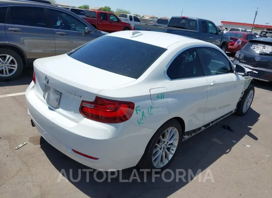 BMW 228I 2015 vin WBA1F5C51FV256454 from auto auction Iaai