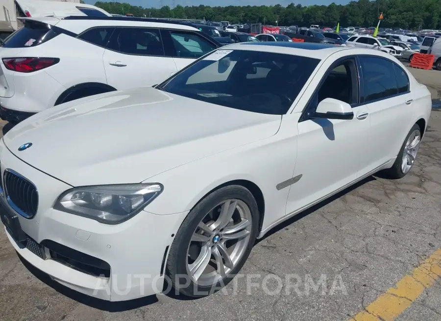 BMW 740LI 2015 vin WBAYE4C55FD947360 from auto auction Iaai