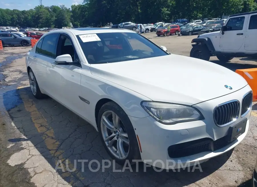 BMW 740LI 2015 vin WBAYE4C55FD947360 from auto auction Iaai