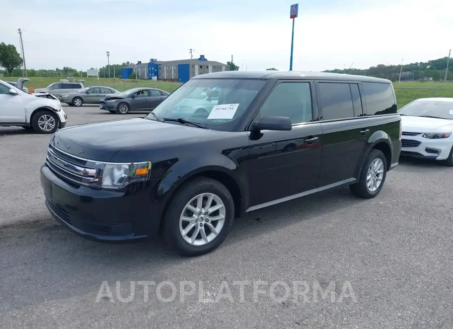 FORD FLEX 2019 vin 2FMGK5B88KBA32099 from auto auction Iaai