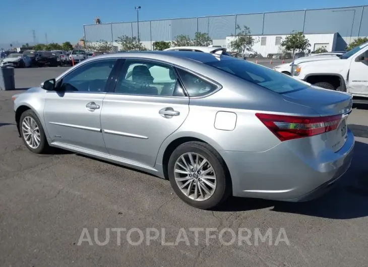 TOYOTA AVALON HYBRID 2017 vin 4T1BD1EB0HU058896 from auto auction Iaai