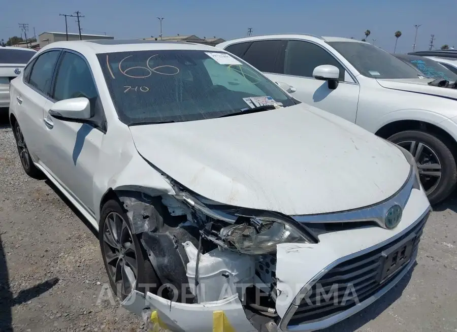 TOYOTA AVALON HYBRID 2017 vin 4T1BD1EB8HU058550 from auto auction Iaai