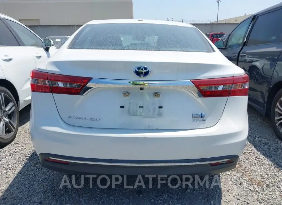 TOYOTA AVALON HYBRID 2017 vin 4T1BD1EB8HU058550 from auto auction Iaai