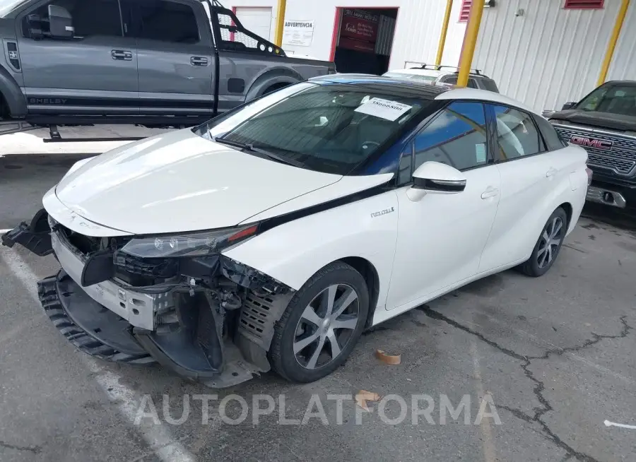 TOYOTA MIRAI 2018 vin JTDBVRBD3JA004148 from auto auction Iaai