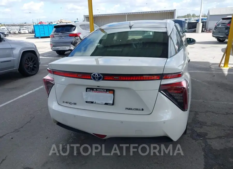 TOYOTA MIRAI 2018 vin JTDBVRBD3JA004148 from auto auction Iaai