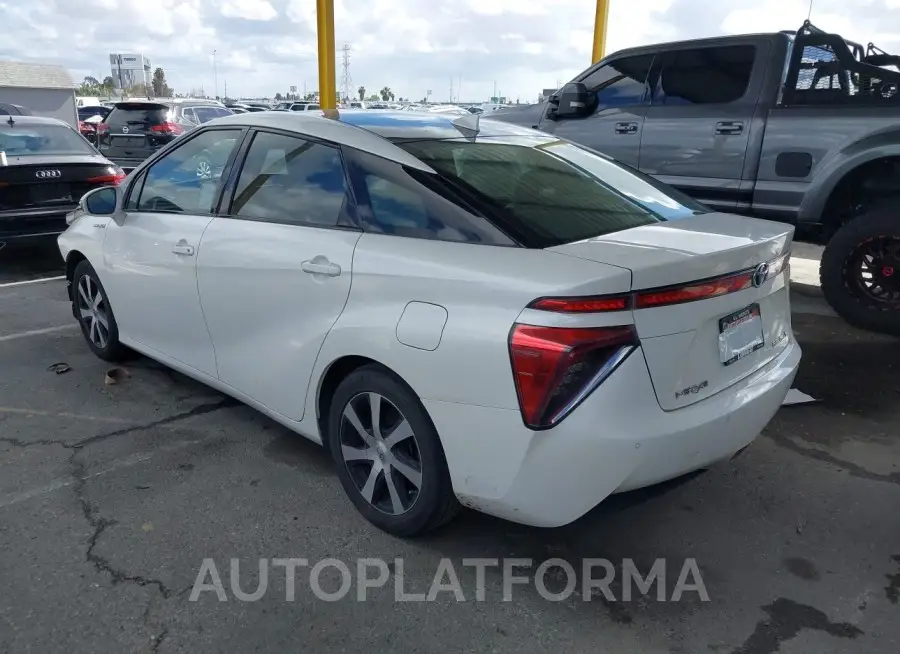 TOYOTA MIRAI 2018 vin JTDBVRBD3JA004148 from auto auction Iaai