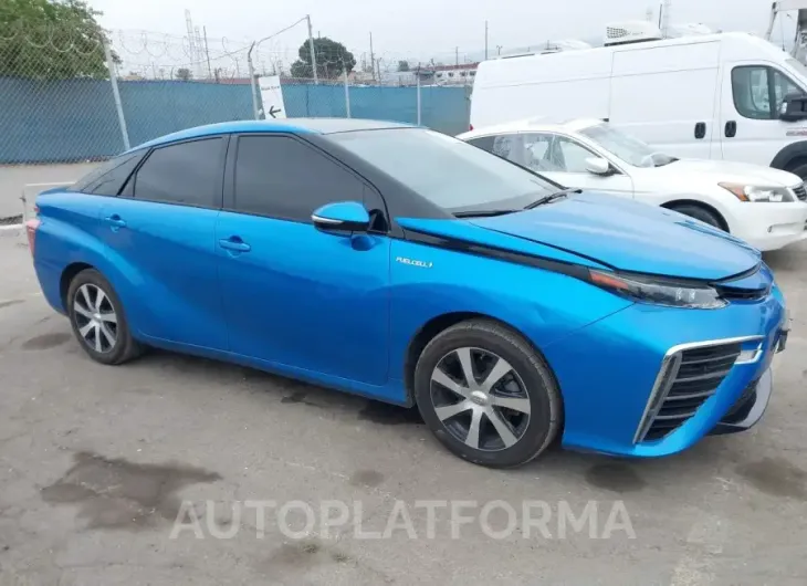 TOYOTA MIRAI 2017 vin JTDBVRBD6HA003439 from auto auction Iaai