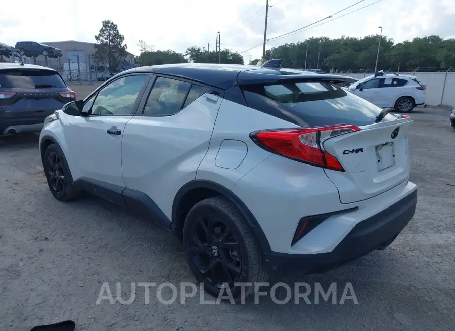 TOYOTA C-HR 2021 vin JTNKHMBX8M1103763 from auto auction Iaai