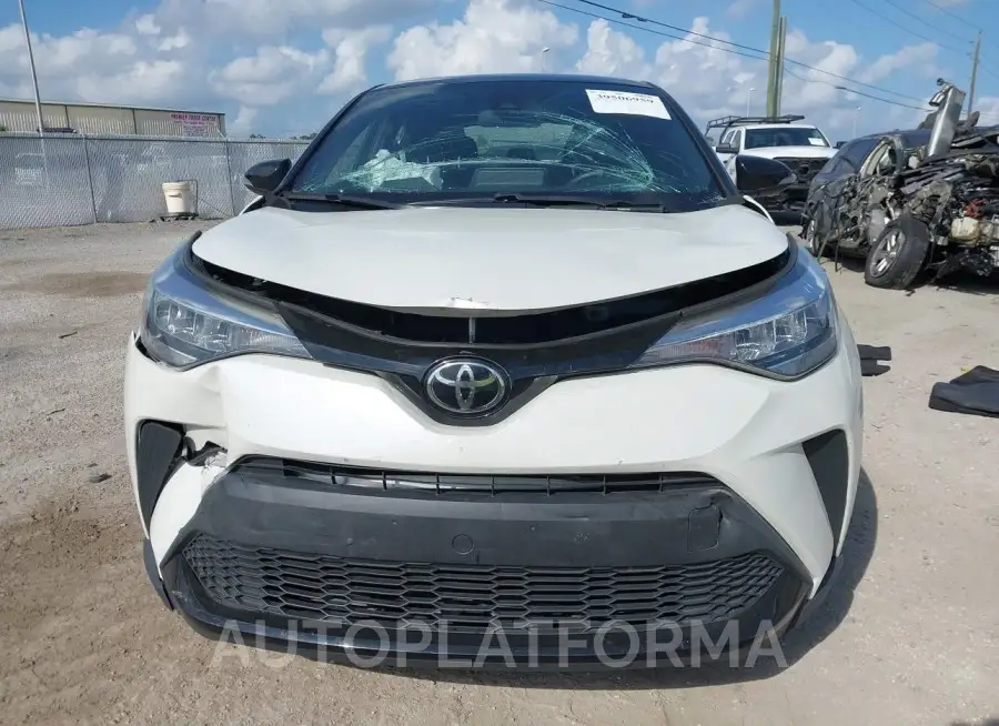 TOYOTA C-HR 2021 vin JTNKHMBX8M1103763 from auto auction Iaai