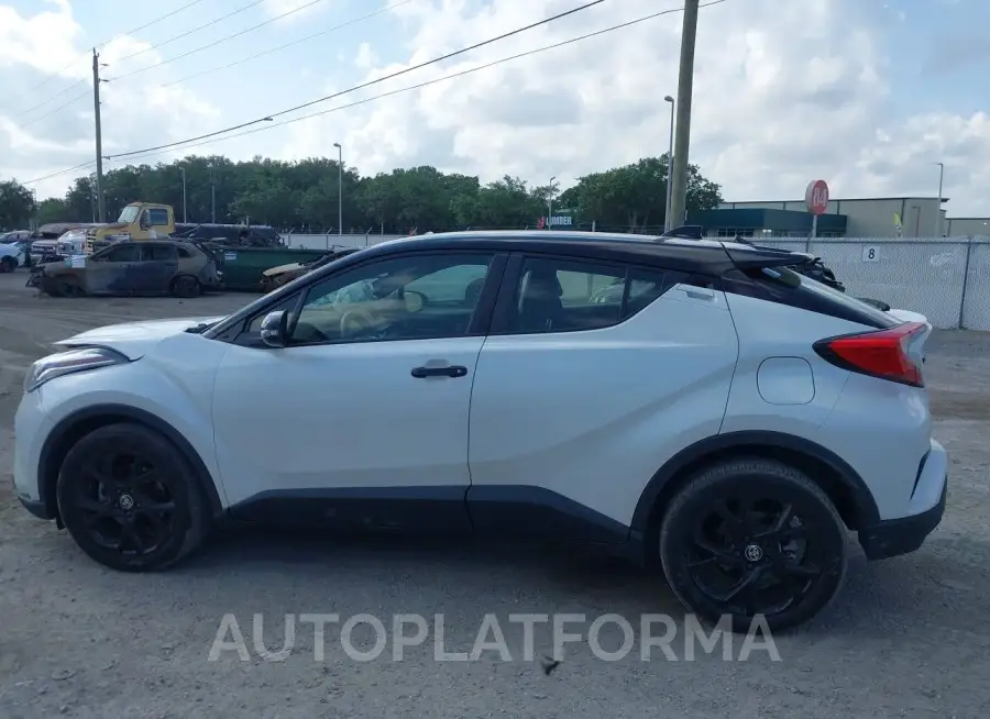 TOYOTA C-HR 2021 vin JTNKHMBX8M1103763 from auto auction Iaai