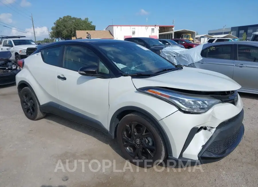 TOYOTA C-HR 2021 vin JTNKHMBX8M1103763 from auto auction Iaai