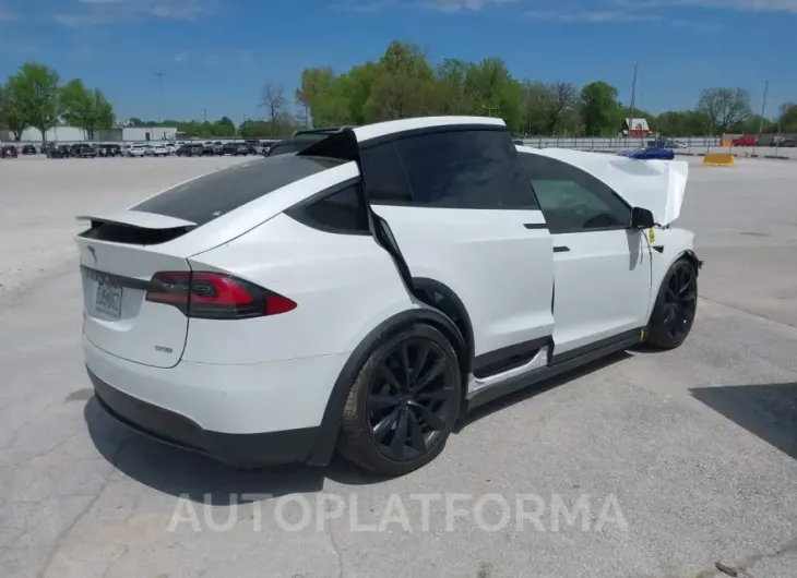 TESLA MODEL X 2017 vin 5YJXCAE23HF042715 from auto auction Iaai