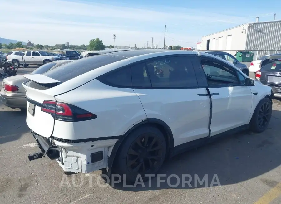 TESLA MODEL X 2022 vin 7SAXCAE53NF362626 from auto auction Iaai