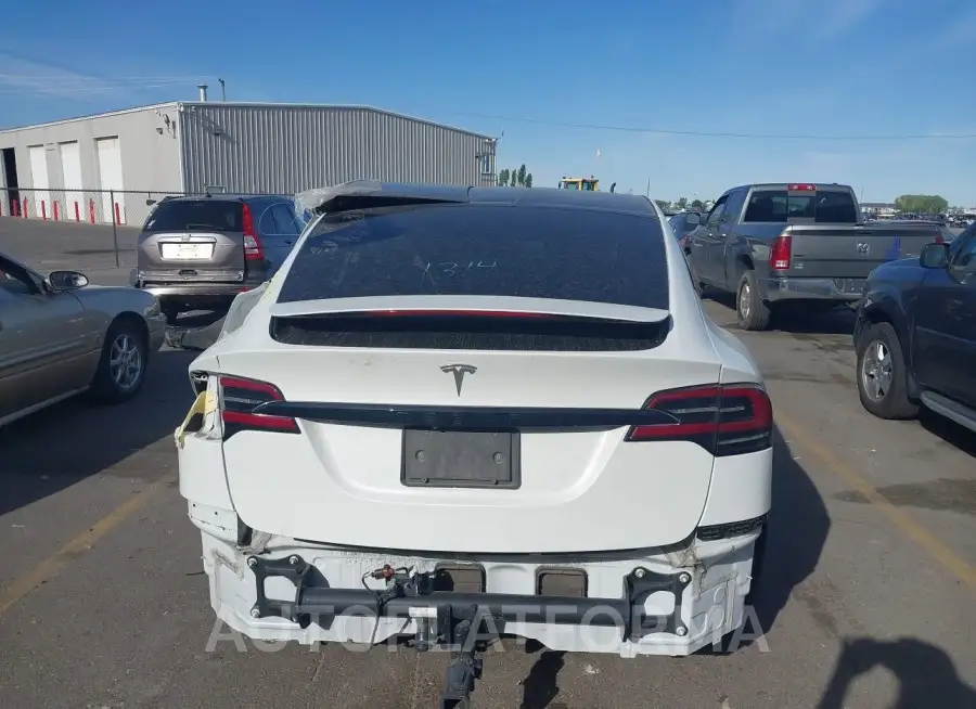 TESLA MODEL X 2022 vin 7SAXCAE53NF362626 from auto auction Iaai