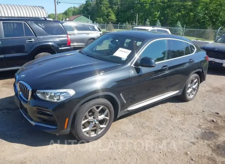 BMW X4 2020 vin 5UX2V1C03LLE67784 from auto auction Iaai