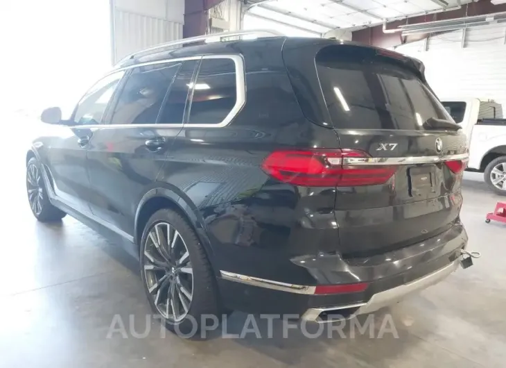 BMW X7 2019 vin 5UXCX4C57KLS36281 from auto auction Iaai