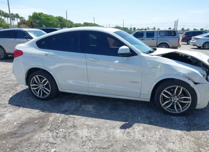 BMW X4 2016 vin 5UXXW3C54G0R20681 from auto auction Iaai