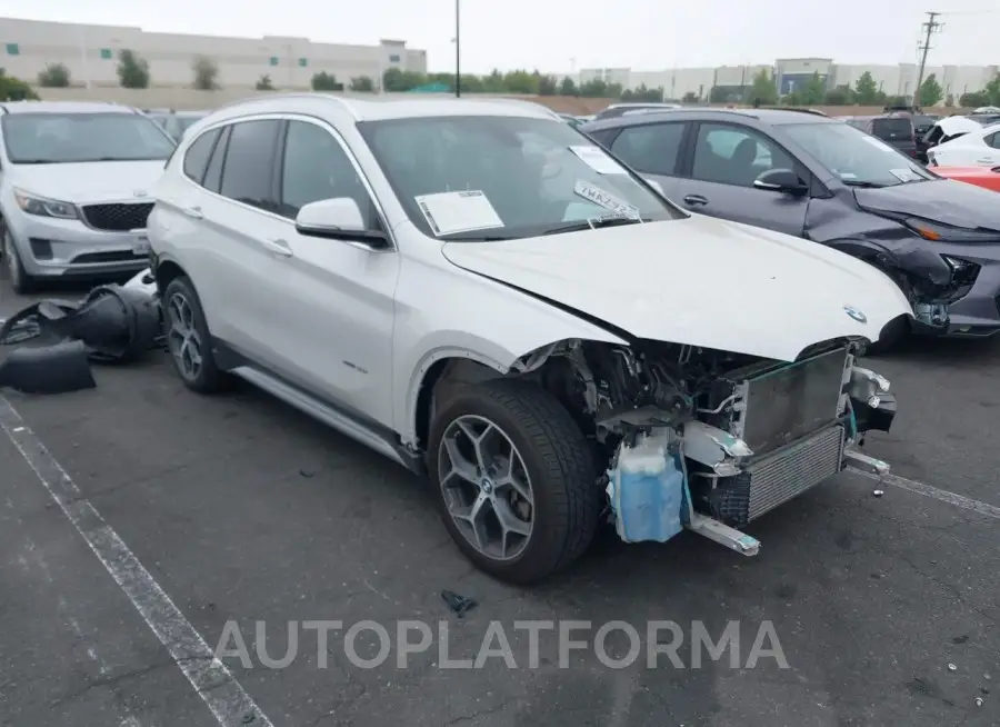 BMW X1 2017 vin WBXHT3C3XH5F68522 from auto auction Iaai