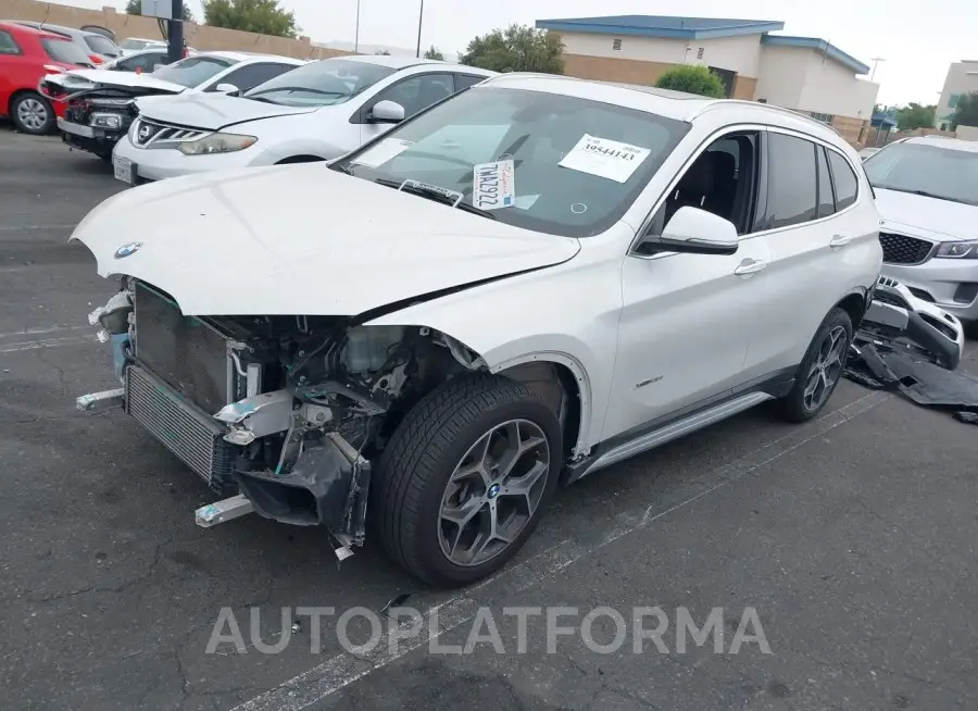 BMW X1 2017 vin WBXHT3C3XH5F68522 from auto auction Iaai